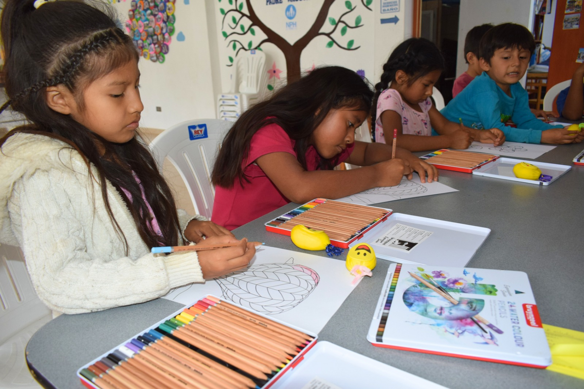 Creative expression at the Community Family Center in Peru