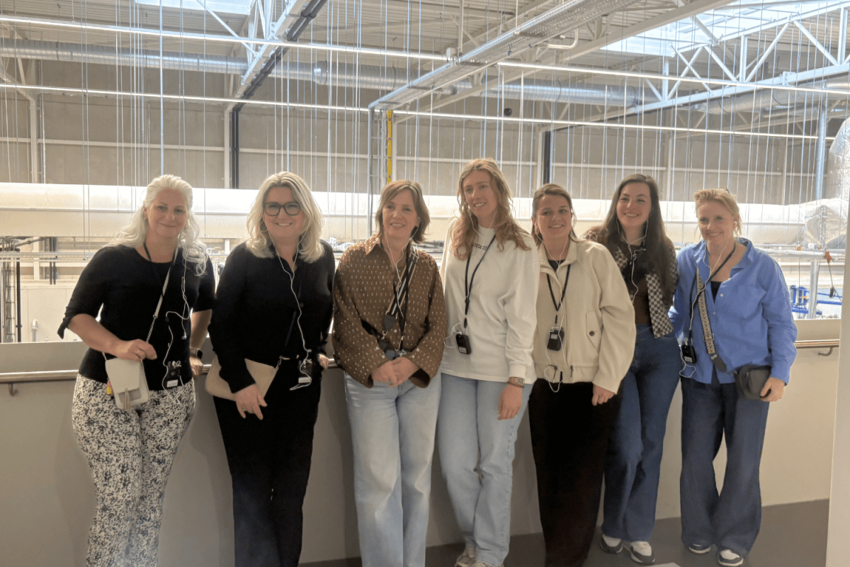 Behind the scenes: Visit by Vanbinnennaarbuiten - Royal Talens