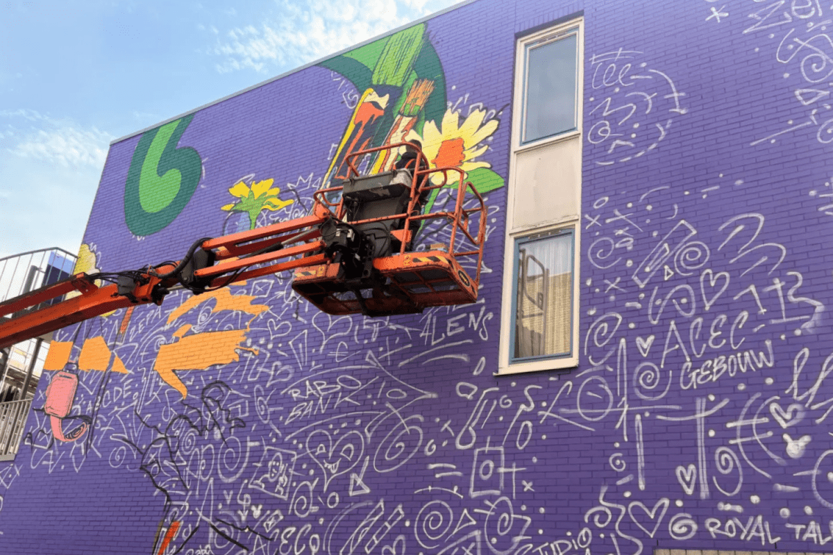 Bringing creativity to the streets of Apeldoorn - Royal Talens