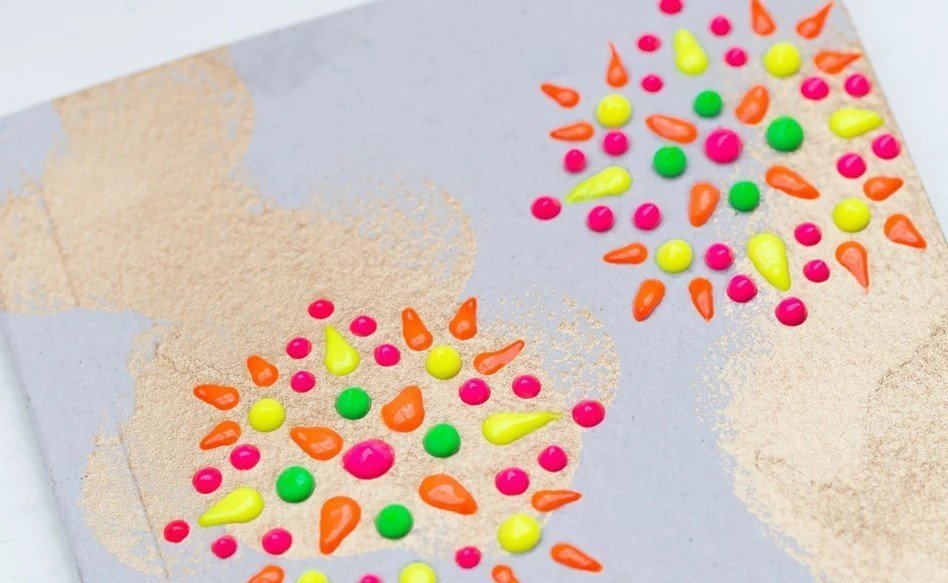 Make a 3D Decorated notebook - Royal Talens