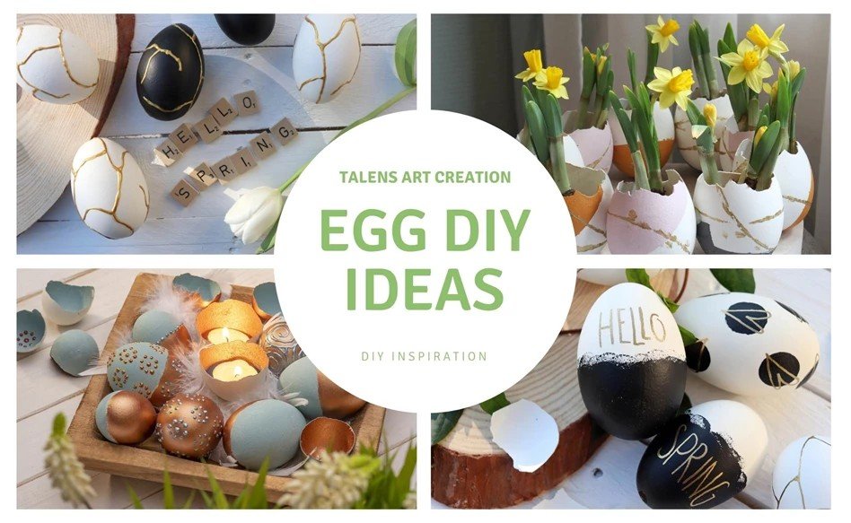 DIY egg Decorations - Royal Talens