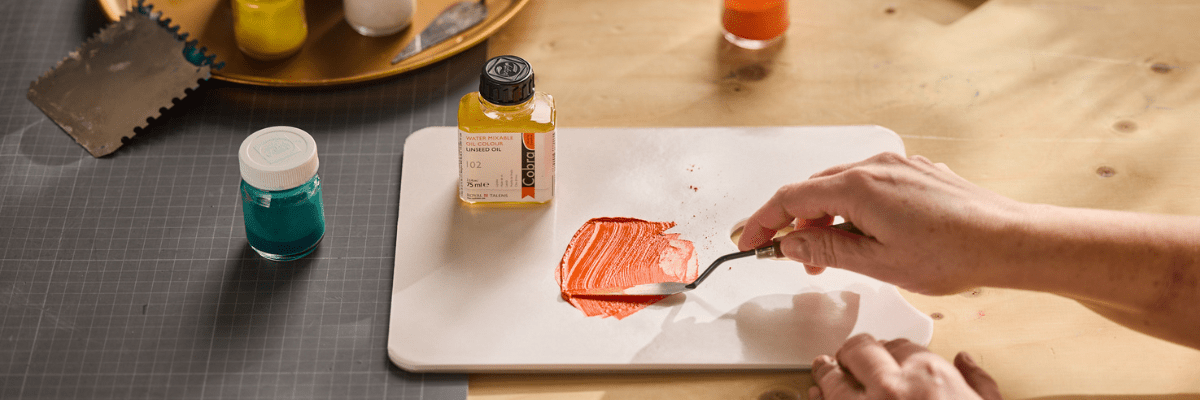 Oil paint mediums