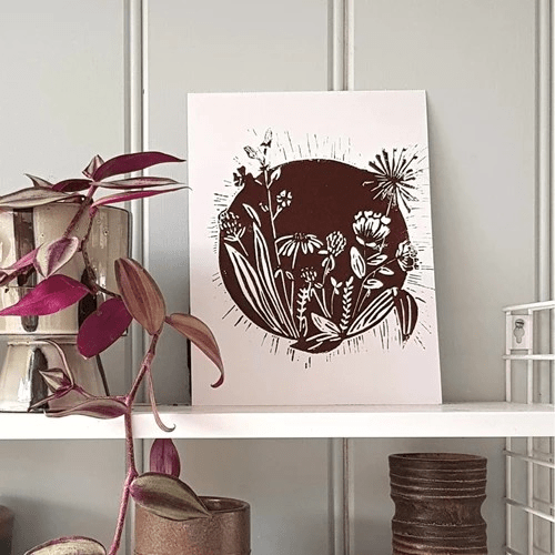 Create your own lino print - Royal Talens