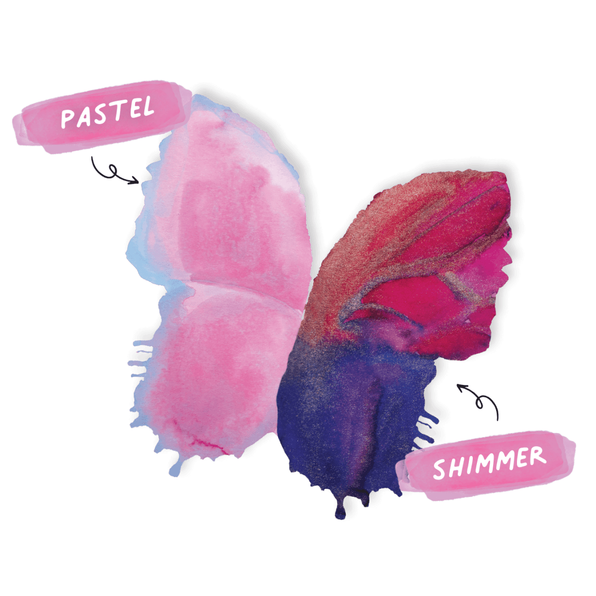 Ecoline techniques: Transform Ecoline colours into pastel shades - Royal Talens