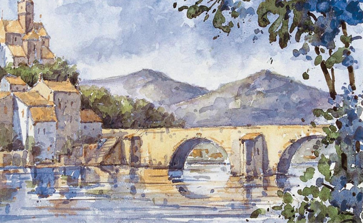 Painting a bridge in watercolour - Royal Talens