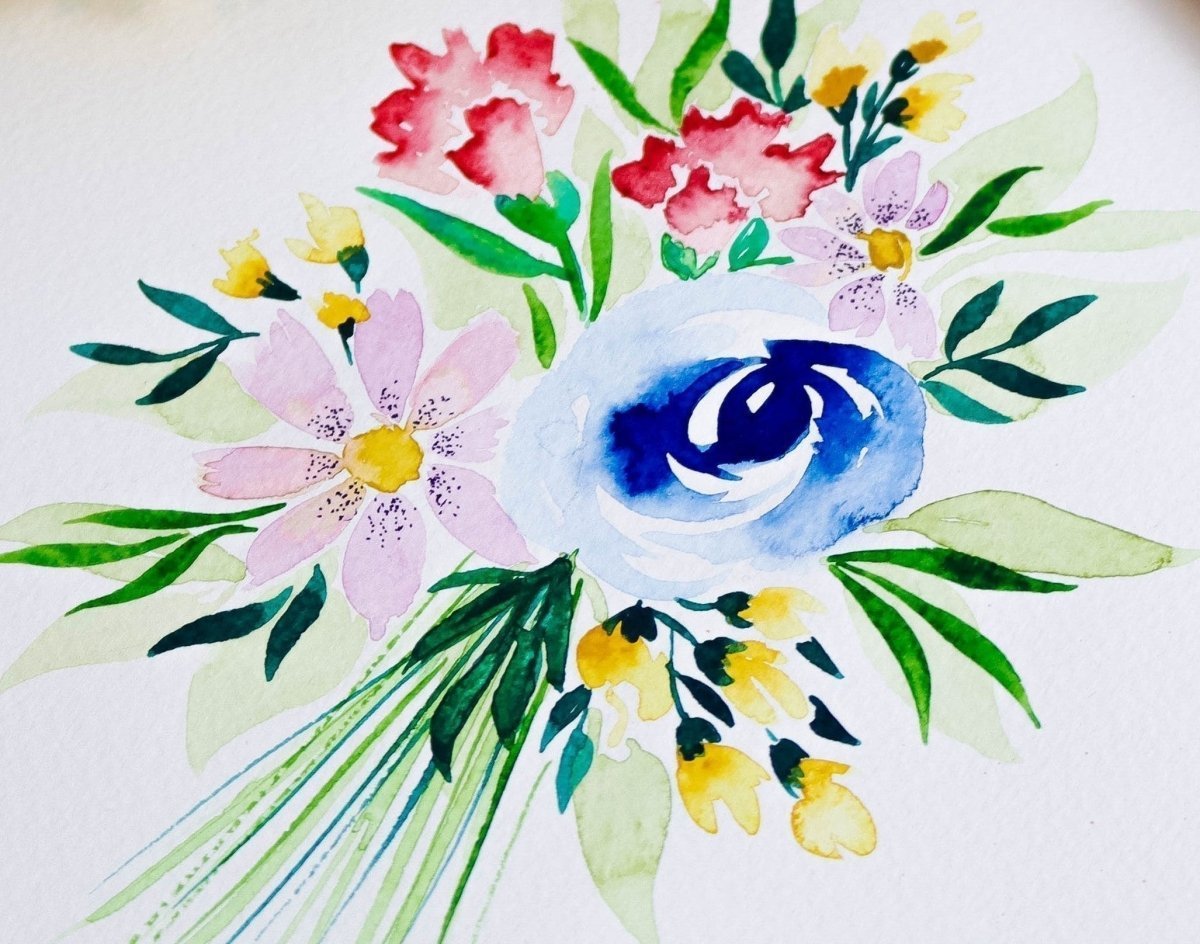 Painting flowers with our Watercolour Set - Royal Talens
