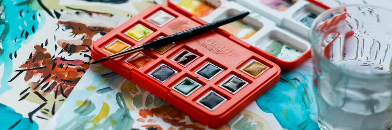 Watercolour paint