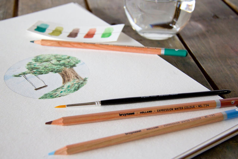 Bruynzeel crayons aquarelle