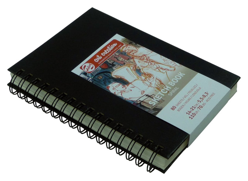 Spiralgebundenen Skizzenbücher