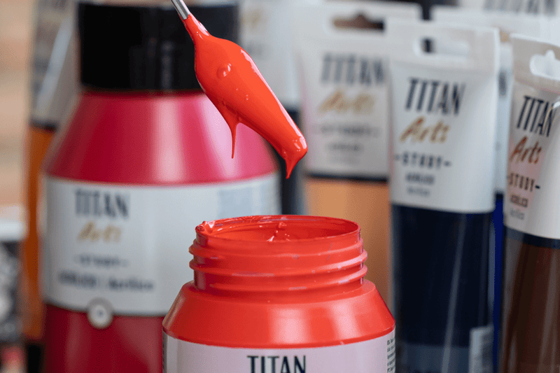 Couleur acrylique étude TITAN Arts