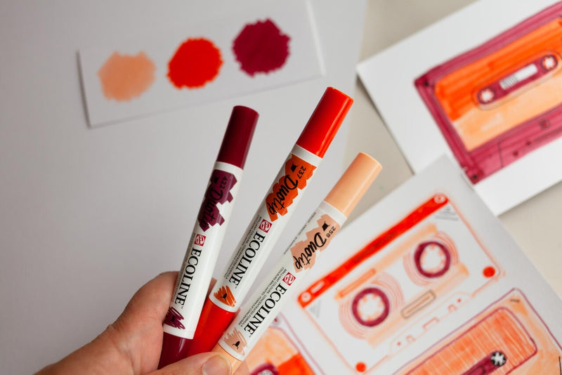 Ecoline colour chart