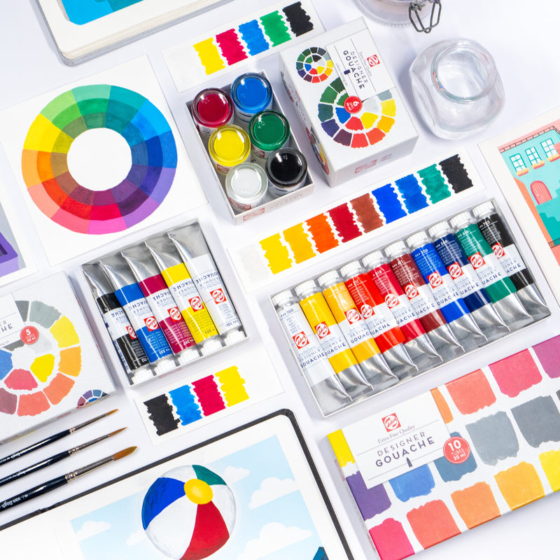 Talens colour chart