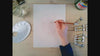 Painting a watercolour portrait